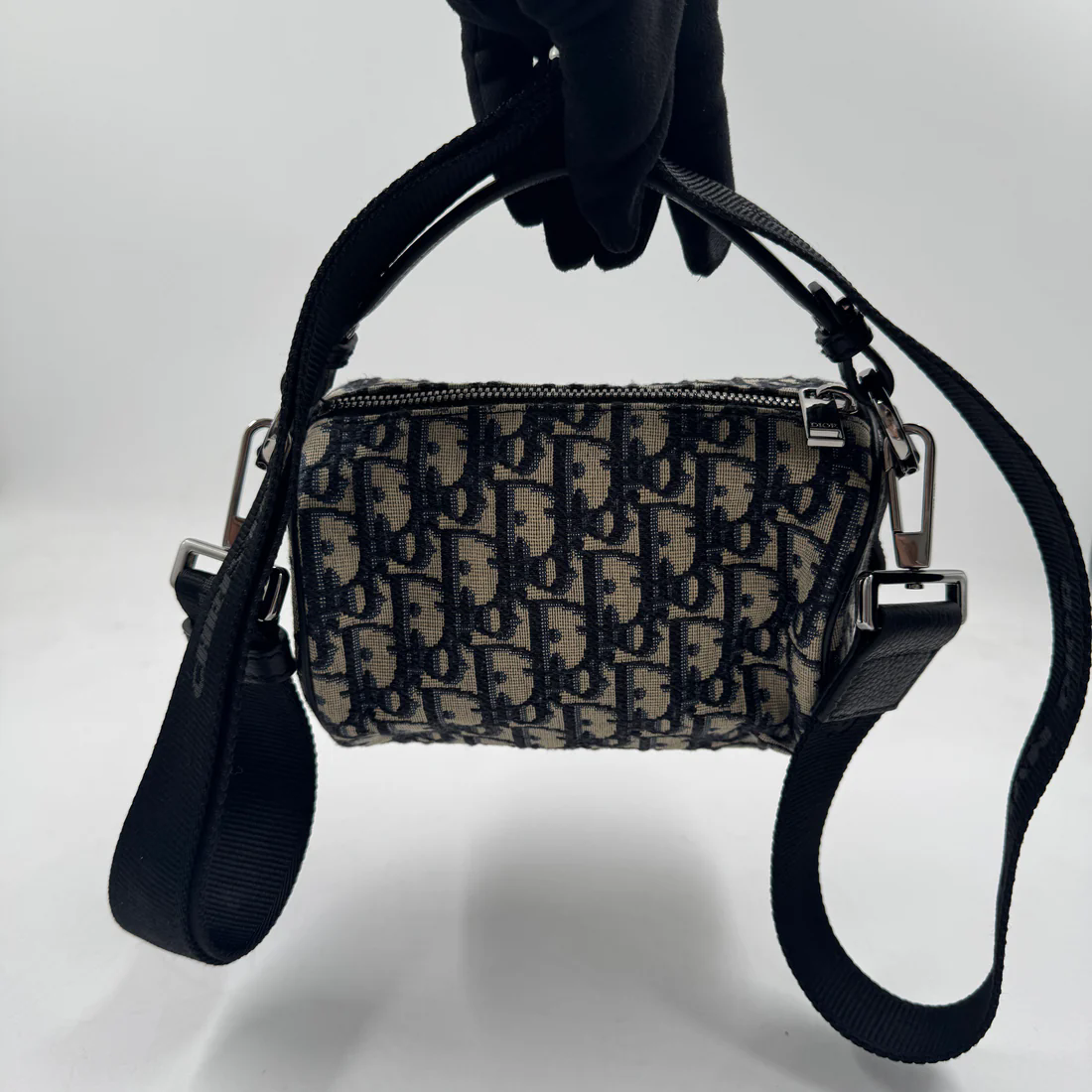DIOR OBLIQUE JACQUARD SHOULDER BAG