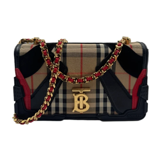 BURBERRY LOLA LEATHER BAG