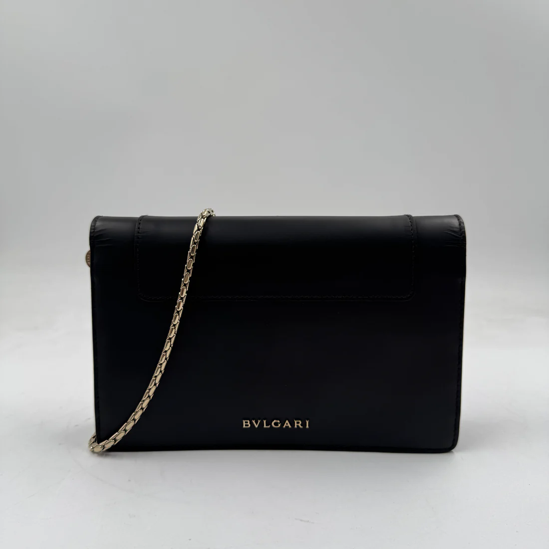 BVLGARI SERPENTI FOREVER LEATHER SHOULDER BAG