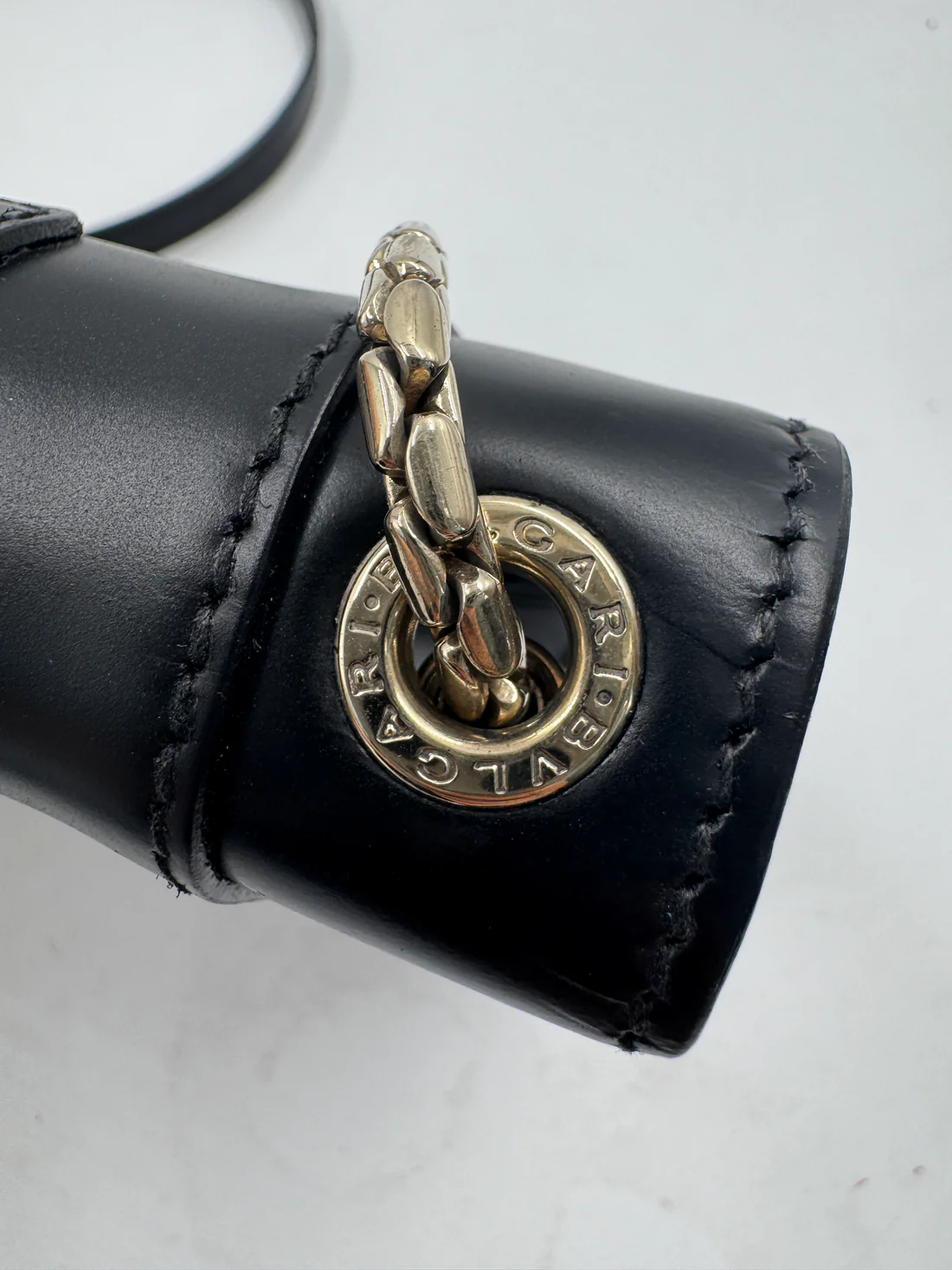 BVLGARI SERPENTI FOREVER LEATHER SHOULDER BAG