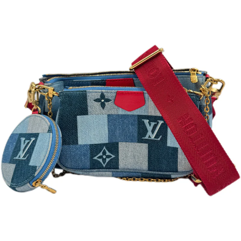 DENIM MULTI POCHETTE ACCESSORIES CROSSBODY FOR WOMEN